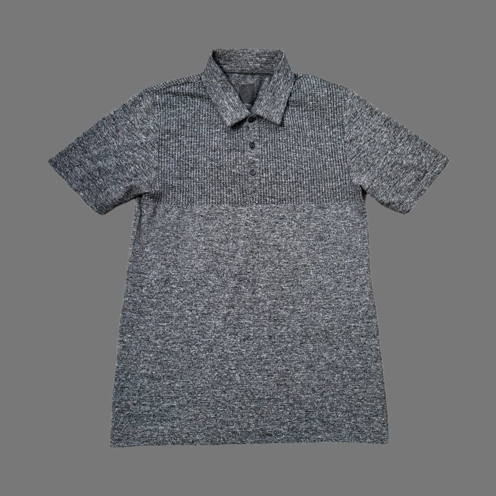 The North Face SS Engine Polo Gray Mens Small EUC CH5K